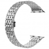 Браслет стальной Ashei Link Metal для Apple Watch 38, 40, 41mm