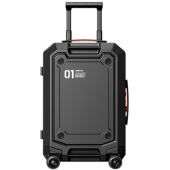 Чемодан UREVO Suitcase Sahara Army 20" Черный