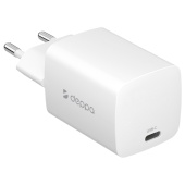 Сетевое ЗУ Deppa 11431, GaN 33 ватта, 1 выход: USB-C