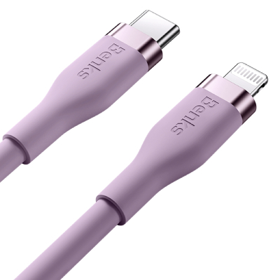 Кабель Benks M19, USB-C → Lightning, длина 2 м (Кабель Benks Розовый)
