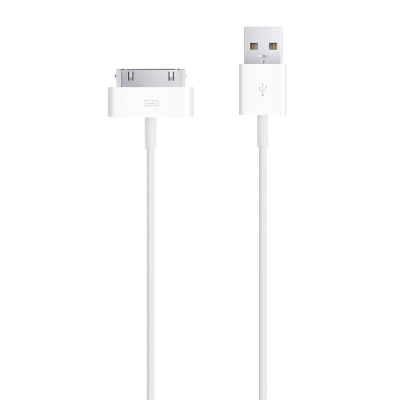 Кабель Apple, USB-A → 30pin, длина 1 метр