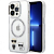 Чехол iPhone 14 Pro Накладка Пластик Karl Lagerfeld Karl&Choupette Hard Transparent (с MagSafe)