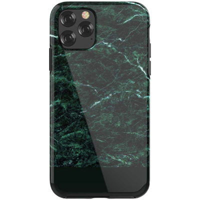Чехол iPhone 11 Pro Max Накладка Пластик Devia Marble Series (iPhone 11 Pro Max Накладка Зеленый)