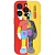 Чехол iPhone 14 Pro Накладка Силикон Luxo Kaws series