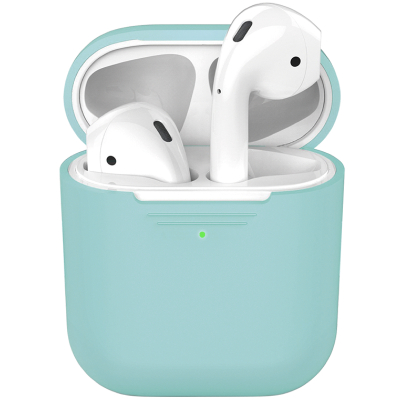 Чехол силиконовый Deppa для AirPods (Чехол силиконовый Deppa Мятный)