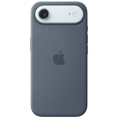 Чехол Silicone Case для iPhone Air (с MagSafe) (Накладка Синий)