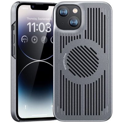 Охлаждающий чехол Benks Biliz Cooling для iPhone 13 (MagSafe) (Накладка Benks Темно-Серый)