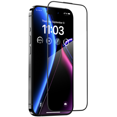 Защитное стекло Benks JoyView для iPhone 15 Pro Max Антибликовое (Защитное стекло Черный)