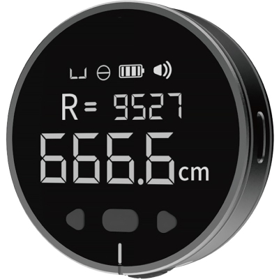 Электронная линейка Duka Small Q (Электронная линейка Xiaomi Черный)