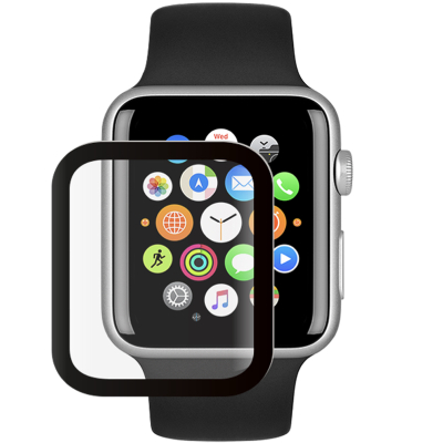 Защитное 3D стекло Deppa для Apple Watch 41мм (Защитное 3D стекло Deppa для Apple Watch 41мм)
