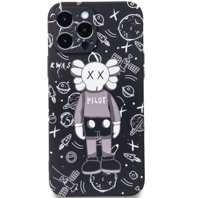 Чехол iPhone 13 Pro Накладка Силикон Luxo Kaws series (iPhone 13 Pro Накладка Силикон Luxo Вид 11)