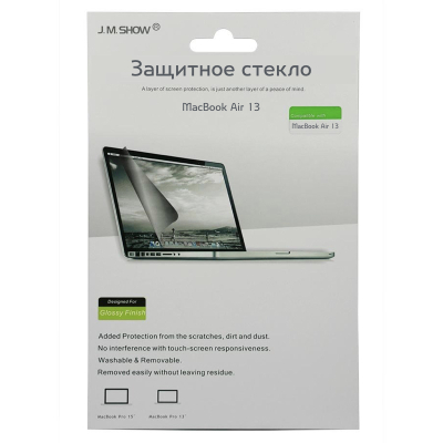 Защитное стекло для MacBook Air 13″ (Защитное стекло для MacBook Air 13″ J.M.Show Матовый)